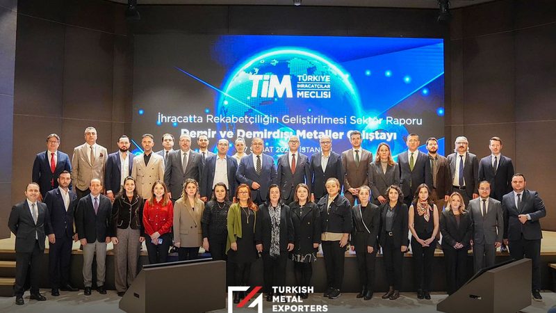 Metal sektörü ihracat rekabetçiliği için TİM çalıştayında bir araya geldi