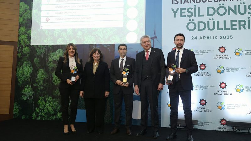 Borçelik, İstanbul Sanayi Odası 20. Yeşil Dönüşüm Ödüllerinde birincilik ödülüne layık görüldü
